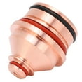 thumbnail image 1 of Copper 220182 Integrated Nozzle for 130A Cutting Torch - Corrosion & High-Temp Resistant, One-Piece Molded, Lightweight Replacement Welding Accessory with Smooth Installation and Long Service Life, 1 of 6
