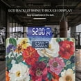 thumbnail image 3 of High Precision Body Weight Scale Smart Bathroom Scales with Large LCD Display(400lbs),Decorative for Bedroom-Detailed Painting Depicting Array Of Colorful Flowers, 3 of 4