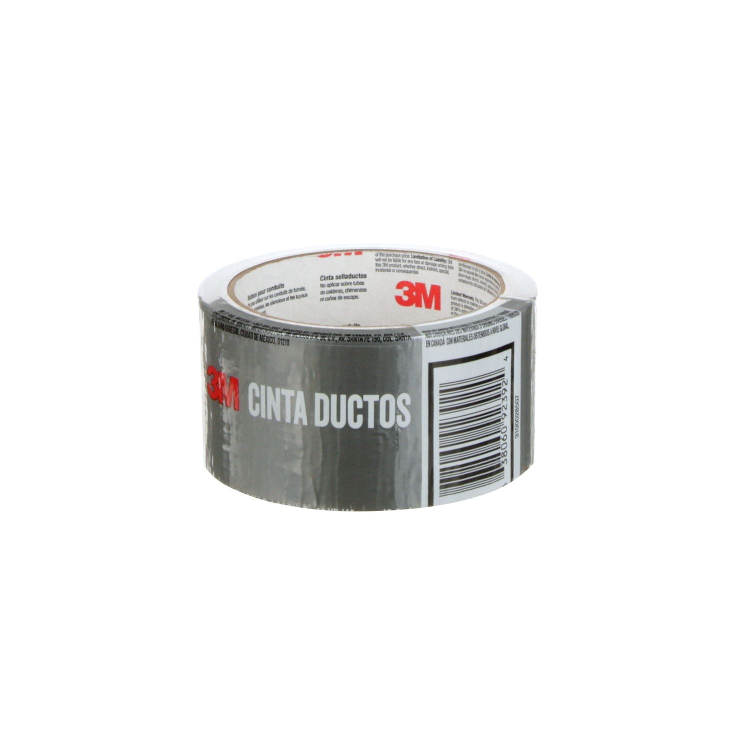 3M™ Basic Duct Tape 1020, 1.88 in x 20 yd, 48 mm x 18.3 m
