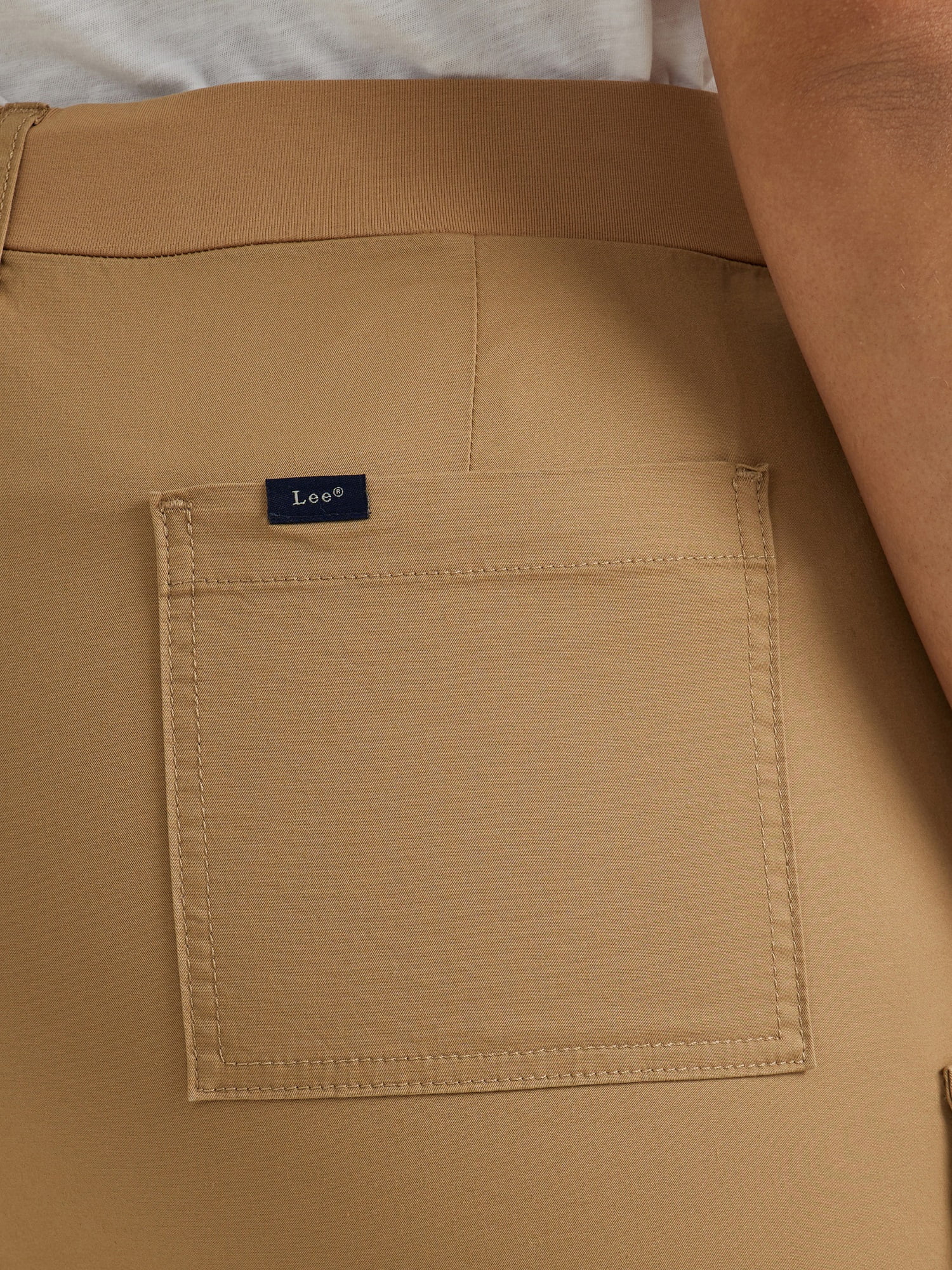 Lee® Womens Plus Size Ultra Lux Comfort with Flex to Go Cargo Short, Sizes 14-24