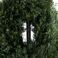 thumbnail image 5 of Nearly Natural Double Pond Cypress Spiral Artificial Topiary Tree - 7', 5 of 5