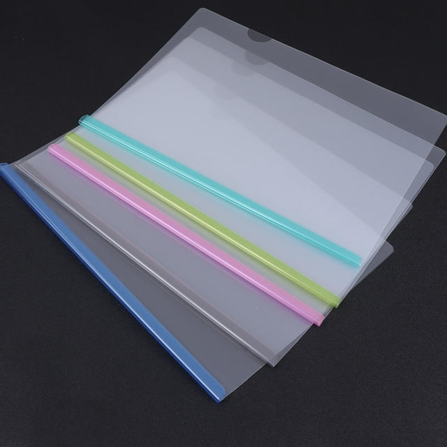 FESTFENDS 10Ud Para Presentación Con Barra Deslizable Y Hojas Transparentes Multicolor