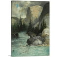 thumbnail image 1 of ARTCANVAS Tuolumne River Near the Head of the Great Canyon Canvas Art Print by Thomas Moran - Size: 26" x 18" (1.50" Deep), 1 of 9