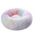 thumbnail image 4 of Perrera de peluche para perros, cama redonda para gatos, sofá cama para dormir para mascotas en otoño e invierno, 4 of 4