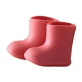 thumbnail image 4 of 1 Pair Doll Miniature Shoes Handmade Silicone Rain Boots for 1/12 BJD Dolls Fashion Accessories, 4 of 9