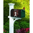 thumbnail image 4 of Mailbox Cover, Cool Man Playing Baseball American Flag Pattern Mailbox Wrap Magnetic Mailbox Covers for Garden Yard Outdoor Decoration,Farmhouse Home Mailbox Post Box Cover Wraps Standard Size 18"x21", 4 of 6