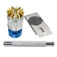 thumbnail image 1 of Screw Repairing Tool for Watchmaker Crown Watch Winder 4.0mm & Crystal Lift Glass Cop Watch Opener Remove Watch Glass Platform Blue, 1 of 10