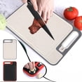 thumbnail image 1 of Pp Multi-Functional Cutting Board 1-Pc Aluminum Alloy Double-Sided Cutting Board with Knife Sharpener and Garlic Masher (Black) Rkxzt, 1 of 7
