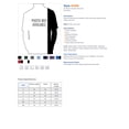 thumbnail image 2 of A4 Apparel N3266 Color Block Polo Shirt With Knit Collar - Scarlet Red/ Black - 3X-Large, 2 of 2