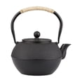 thumbnail image 3 of Cast Iron Teapot Tea Kettle Built in Detachable Filter Gift Japanese Style , 600ml, 3 of 8
