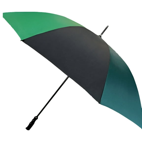 Chaby Umbrella Jumbo Golf Umbrella, 60 inch, Two-Person, Green Black Canopy