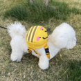 thumbnail image 5 of Mochila para Cachorros con Estampado y Correa, Bolsa Multifuncional para golosinas para Mascotas, Accesorio para Mascotas para Perros y Gatos (Color: Abeja, Tamaño : Pecho 25-41cm), 5 of 5