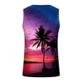 thumbnail image 6 of IROINNID Round Neckline Tank Tops For Men Sleeveless Sports Tank Tops Vest Pullover Graphic Print Tops, 6 of 6