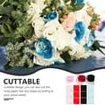 thumbnail image 3 of Raindrops Flower Wrapping Paper Set, Breathable Black Gauze Sheets for Home Decor and Wrapping, 1 Set, 3 of 8