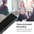 thumbnail image 2 of 16GB Digital Voice Recorder Voice Activated Audio Recording with Playback MP3 Music Player 70-90hrs Continuous, 2 of 8