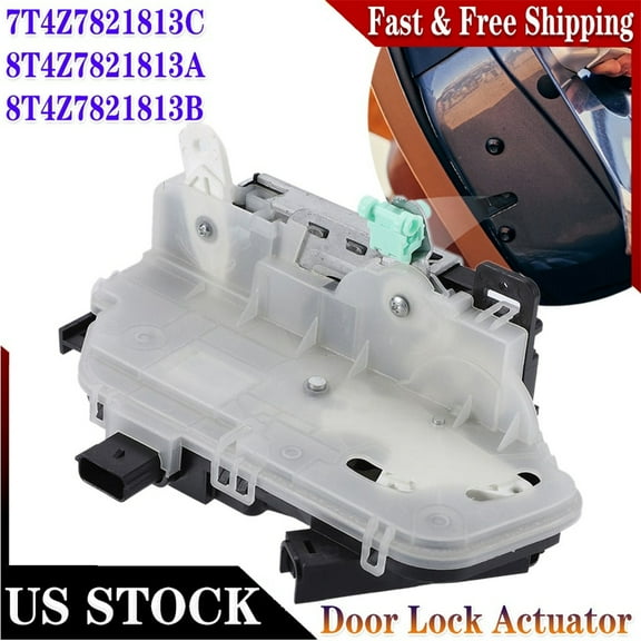For 2009-2013/14 Ford F-150 Driver's Door Latch Lock Front Left #7T4Z7821813C