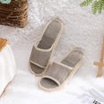 thumbnail image 1 of FENGGUIQU 2Pares Slippers Beige Con Suela Eva Impermeable Ideal Para Uso Ducha, 1 of 6
