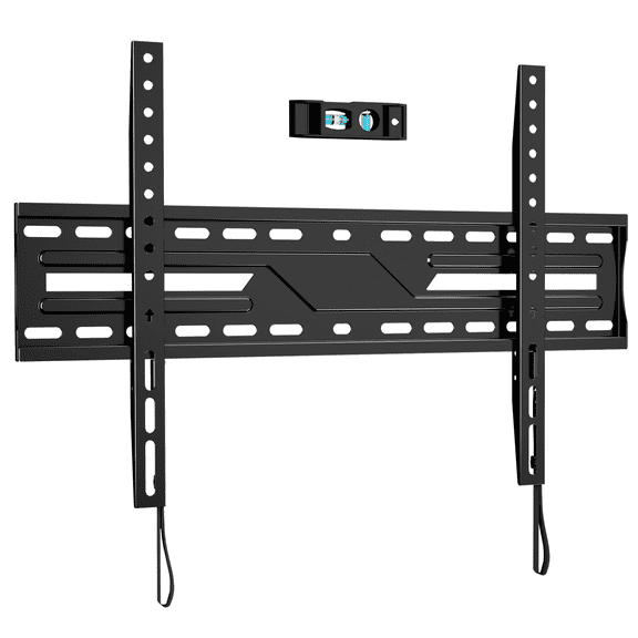 FitMetal Fixed Low Profile TV Wall Mount for 37-82 inch Tvs, Holds up to 132 lbs, Max Vesa 600x400mm, Fits 8/16/24" Studs