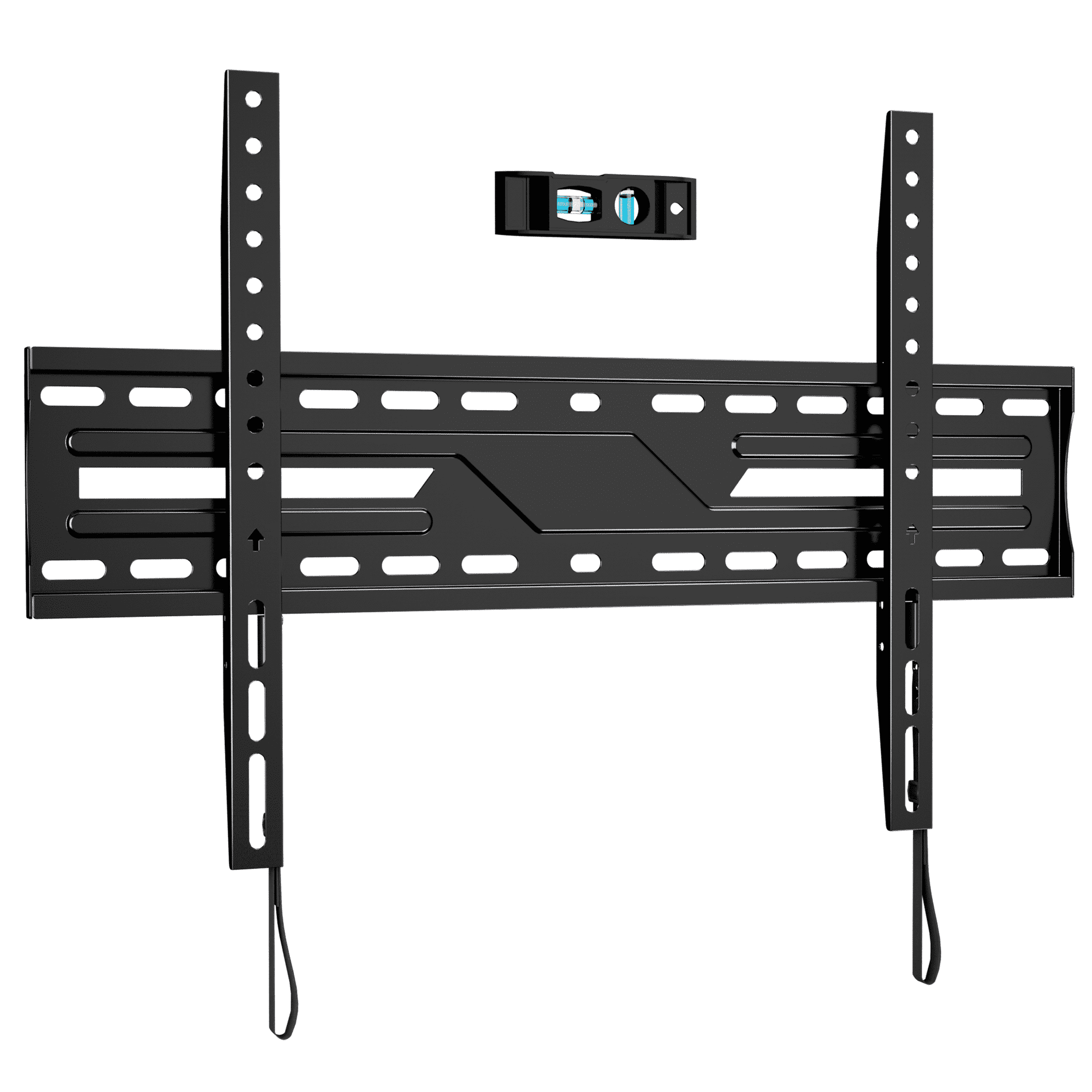FitMetal Fixed Low Profile TV Wall Mount for 37-82 inch Tvs, Holds up to 132 lbs, Max Vesa 600x400mm, Fits 8/16/24" Studs