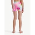 thumbnail image 2 of Justice High Waisted Mesh Side Spandex Dance Shorts for Girls, Sizes XS-XL, 2 of 4