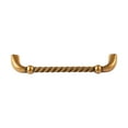 thumbnail image 2 of Utopia Alley Naples Pull Handle - Decorative Cabinet Drop Pull Handles- Vintage Cabinet Hardware with Hand Finished Antique European Brass - Metal Drawer Pull Handle, 5.0" Center to Center, 2 of 9