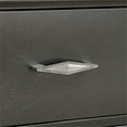 thumbnail image 5 of Furniture of America Santi Wood Acrylic Hardware 2-Drawer Nightstand in Gray, 5 of 5