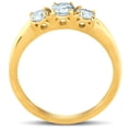 thumbnail image 4 of Pompeii 5/8ct 3-Stone Diamond Engagement Ring 14k White Gold (H/I,I1-I2), 4 of 8