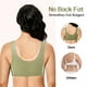 thumbnail image 4 of Sujetador sin costuras para mamá de mediana edad con botones delanteros, ropa interior cómoda para mujeres de mediana edad y mayores, ropa interior fina de talla grande, 4 of 5