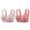 Pink, variant on Womens Sports Bras Strapless Bra for Big Bust Plus Size Push up Padded Wireless Bras for Women Sports Bras for Women Sale