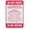 Warning Sign 3, variant on Warning Do Not Knock Do Not Disturb Sign 8"x12" - Red Metal Tin Decor for Home Business, Outdoor Indoor Safety