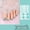 style 4, variant on Glitter toenail stickers Nail Art Stickers Glitter Toe Wraps Self Adhesive DIY