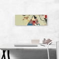 thumbnail image 2 of ARTCANVAS Flowers Ichikawa Sadanji I In Role of Gosho No Gorozo 1890 Canvas Art Print by Yoshitoshi - Size: 36" x 12" (0.75" Deep), 2 of 9