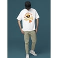 thumbnail image 2 of Summer Vacation - Retro Beach Emoji Travel Graphic Men's T-shirt, 2 of 4