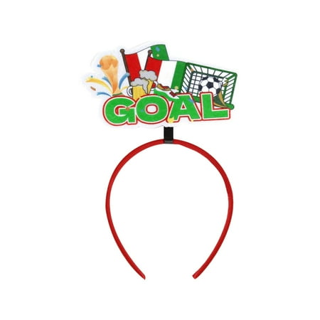 

JPGIF Home Décor European Cup Cheering Props Football Headbands Top 24 Fans Headwear Club Cheerleading Decorative Headbands