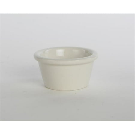 

Tuxton China BEX-020B 2.75 in. Ramekin 2 oz. - Eggshell - 4 Dozen