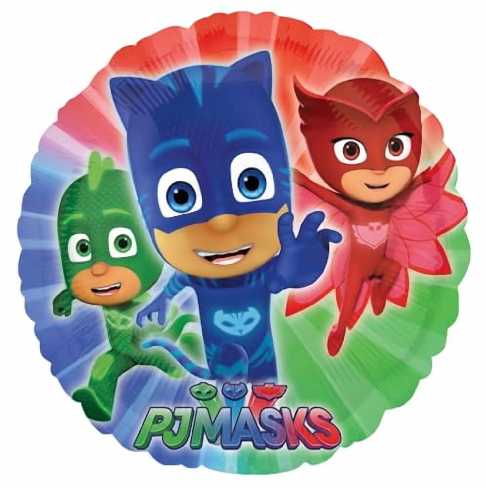Anagram PJ Masks 4th Birthday Party Supplies Gekko Owlette Catboy Balloon Bouquet Decorations