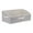 Beige, variant on Unique Bargains Trapezoidal Storage Bin Cube with Handles Collapsible Storage Basket Beige