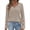 c01Beige, variant on JGGSPWM Womens Winter Long Sleeved Loose Shirts V Neck Dressy Casual T-Shirt 2025 Ribbed Fall Tee Blouse Top Beige S