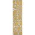 thumbnail image 2 of Addison Rugs Chantille Indoor/Outdoor Transitional Circles Gold Washable Runner Rug, 2'3" x 7'6", 2 of 6