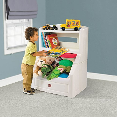step 2 toy box and bookshelf
