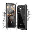 thumbnail image 1 of wonima11 Lanhiem for Samsung Galaxy A52 Case, IP68 Waterproof Dustproof with Built-in Screen Protector, Heavy Duty Full Body Protective Phone Case for Galaxy A52 5G, Black/Clear, 1 of 1