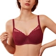 thumbnail image 1 of Jindong Large Breast Reducing Full Coverage Bra with Anti Sagging and Underarm Control Featuring Sexy Lace, 1 of 4