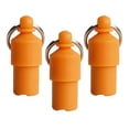 thumbnail image 3 of 3x tubo de identificación de perro mascota portátil, etiqueta de número de teléfono para gato, colgante de regalo para mascotas, previene Naranja Gloria Tubo de etiqueta de identificación de gato, 3 of 9