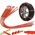 thumbnail image 3 of WYBXZ Tire Zip Ties for Snow, Car Tire Antislip Chain, Emergency Snow Plastic Non-Slip Cable Tie, Car Off-road Vehicle General Type Snow Mud Escape Antislip Tie(20PC), 3 of 9