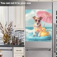 thumbnail image 6 of Dishwasher Sticker Magnetic Dishwasher Sticker Magnetic Decorative Sticker Refrigerator Sticker Dishwasher Decorative Stickers Little Dog by The Seaside, 6 of 6