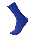 thumbnail image 2 of LJEFF Girls Ruffle Trim Knee High Socks, Sweat-Wicking Cute Stretch Anti-Slip Gift Kids Sport Stockings Blue Size 5-13T, 2 of 5