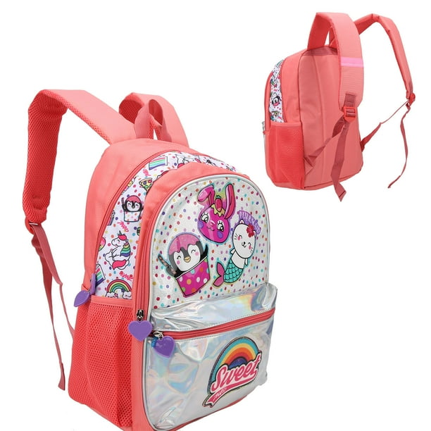 Mochila Escolar Para Niña - Impermeable, Ligera, Con Diseño Bonito | Para Edades 5 A 12 Años, Ideal Para Colegio O Viajes
