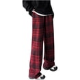 thumbnail image 3 of Pantalons Taille Haute Unis pour Femmes Mode Pantalons Décontractés à Cordon pour Dames, 3 of 8
