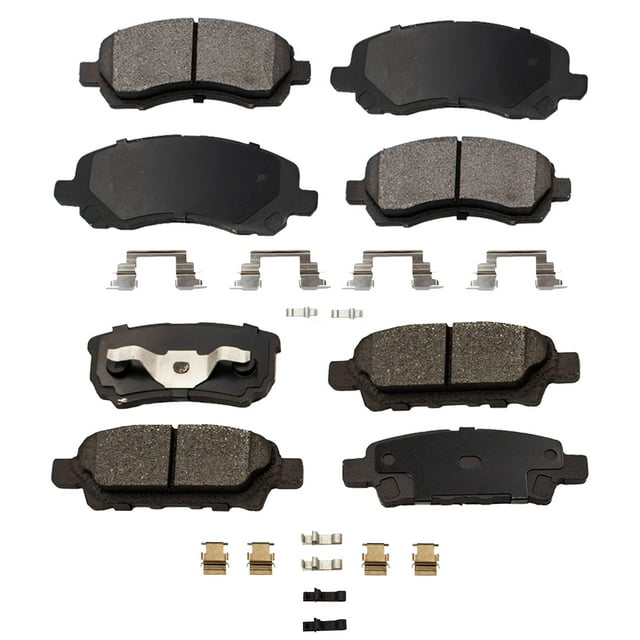 Balatas AG para Auto Completo para Dodge Avenger SE 2008 a 2014 8 Piezas Nuevas