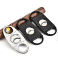 thumbnail image 3 of Stainless steel cigar cutter scissors, double sharp blades for cutting cigar end., 3 of 3